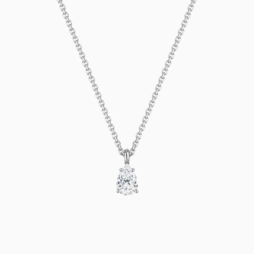 Pear Solitaire Pendants ( 2 carat )
