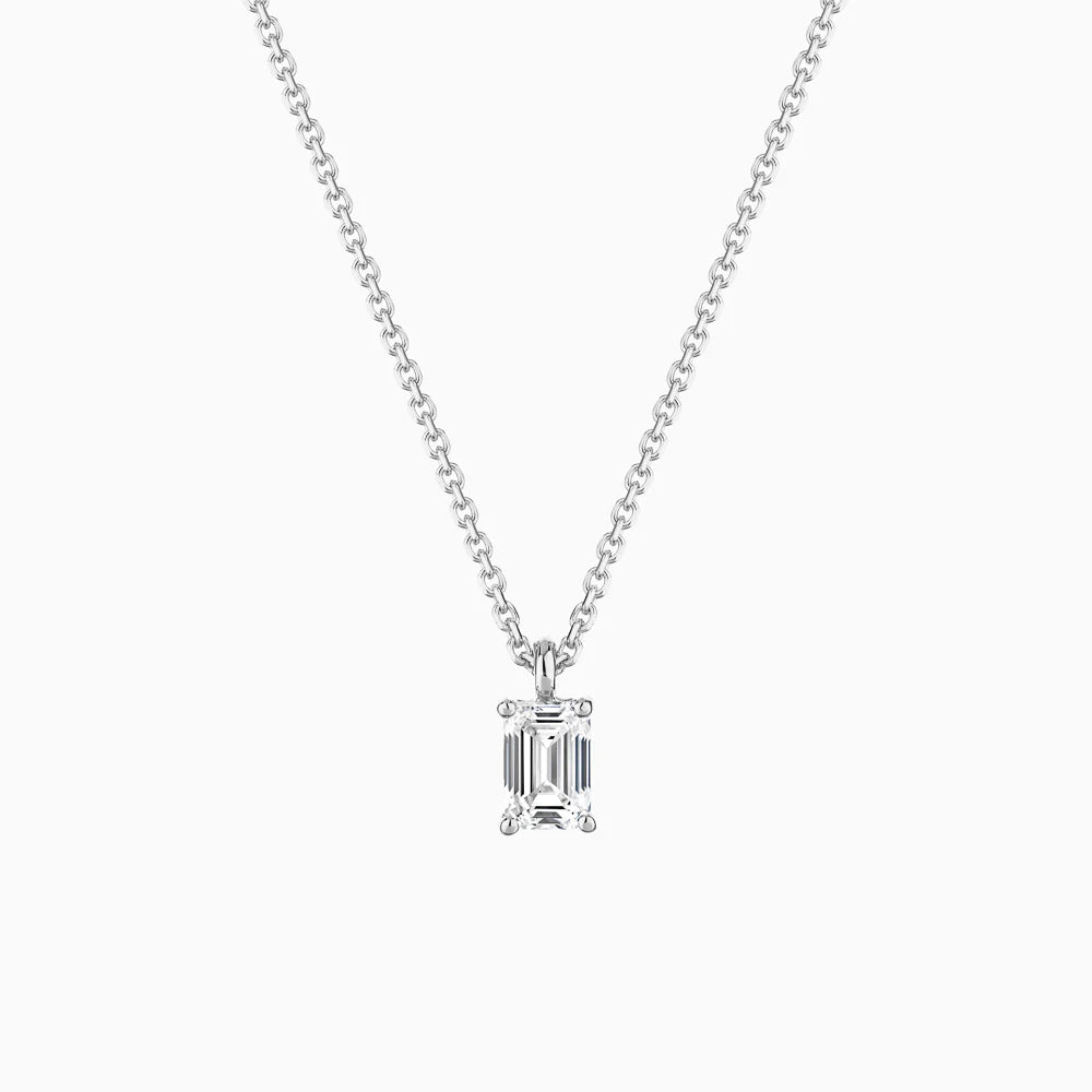 Shapes Solitaire Pendants (Heart,Oval,Emerald etc..)