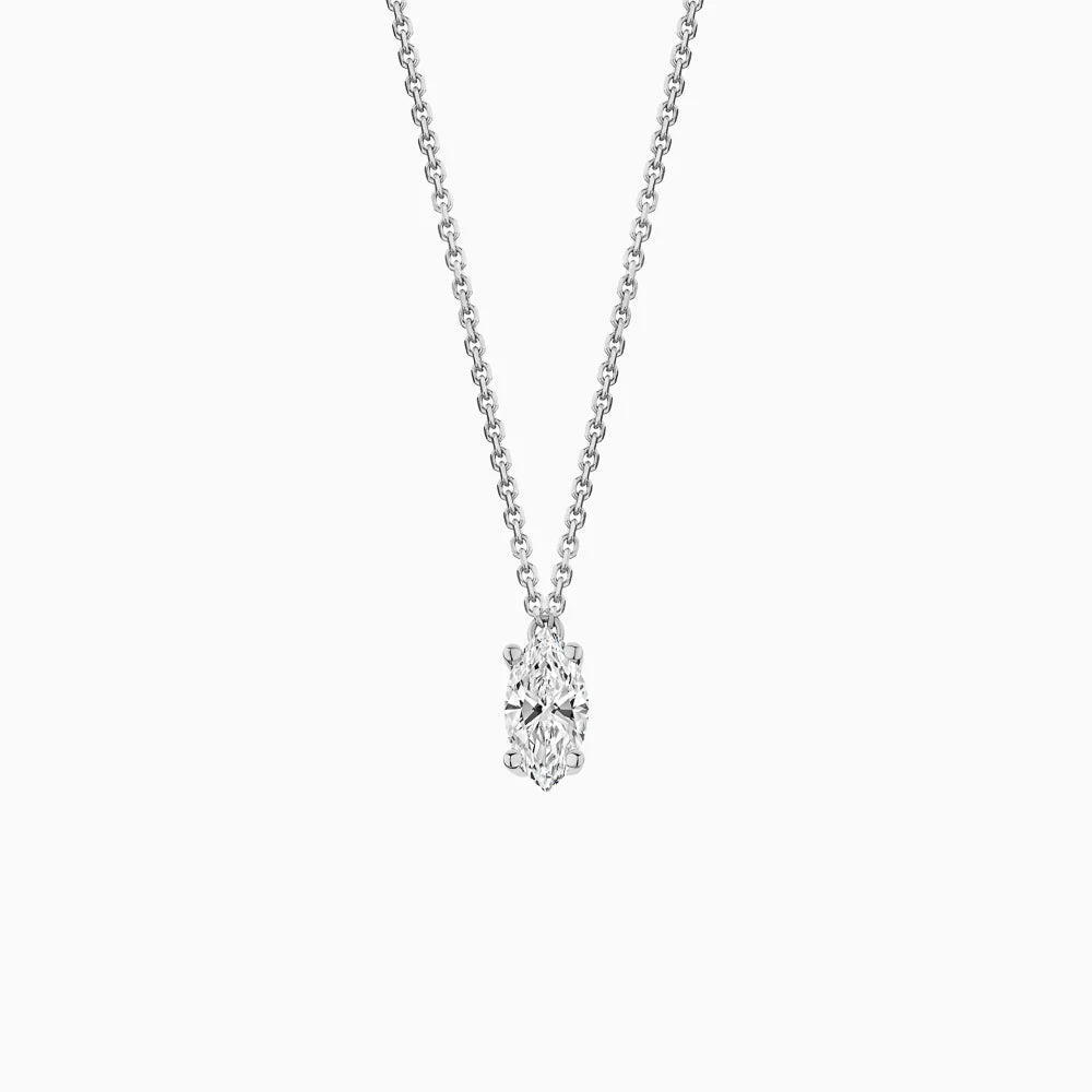 Shapes Solitaire Pendants (Heart,Oval,Emerald etc..)