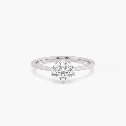 Round 1 ct  Solitaire Rings