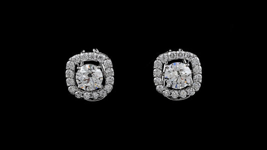 Jacket Design Earring (1.5 carat)